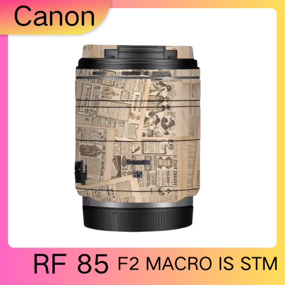 Lentes Canon RF85F2 MACRO IS STM  - Pele câmera, adesivo câmera - com alta resistência a arranhões, à prova d'água e com design elegante.